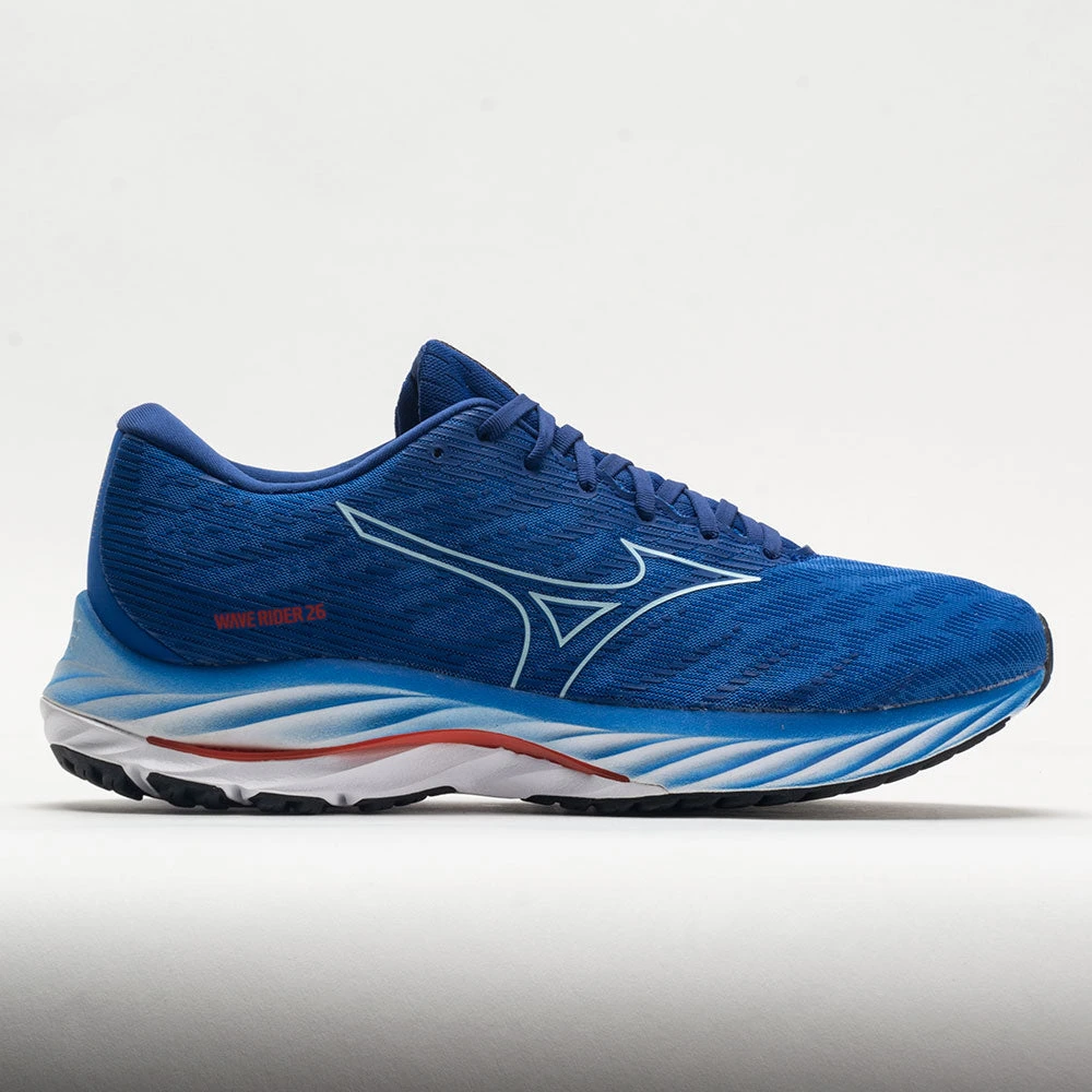 Mizuno Wave Rider 26 Mesh Men's Super Sonic/Ice Water Mizuno Wave Rider 26 Mesh Men's Super Sonic/Ice Water -Fashion Shoe Store 048653 3