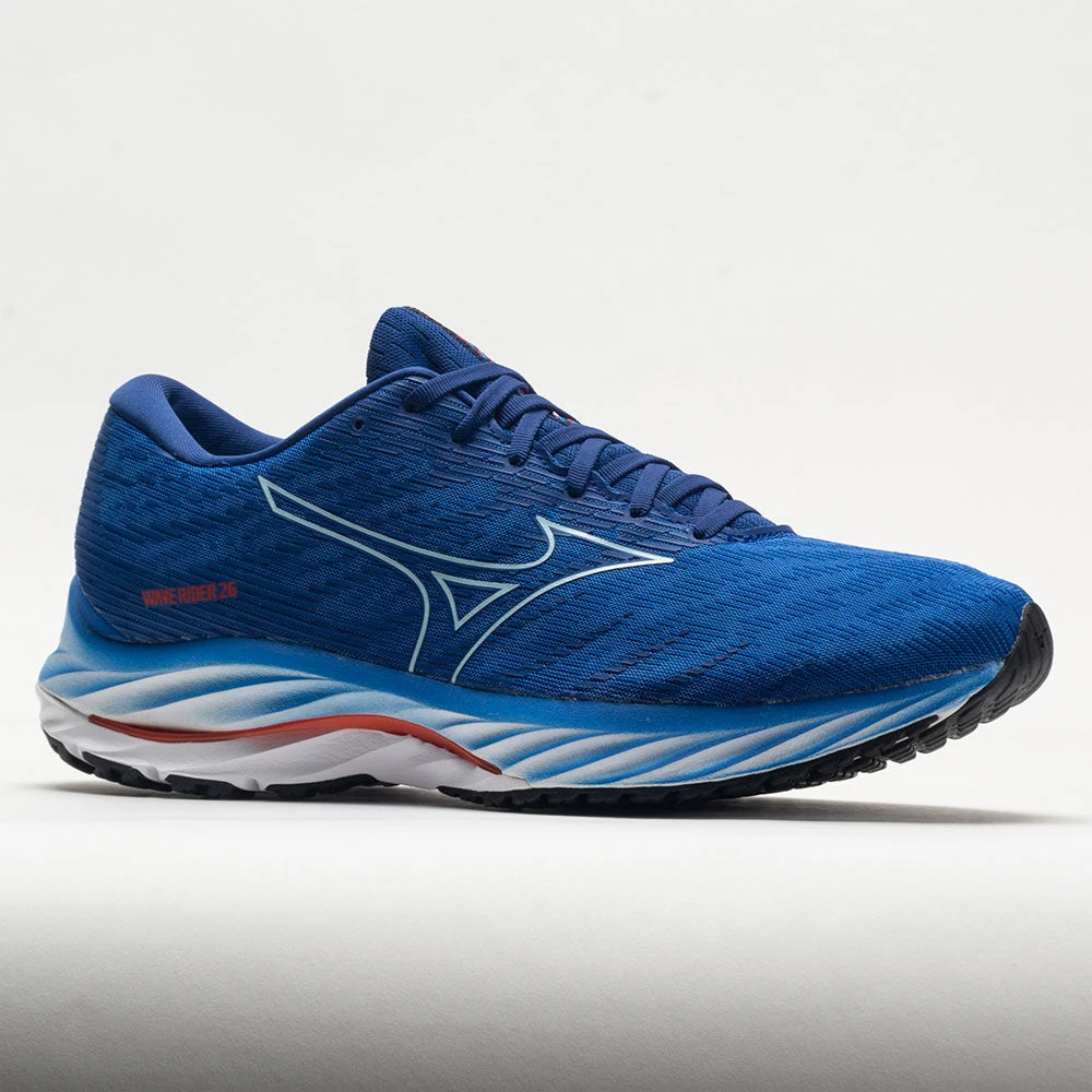 Mizuno Wave Rider 26 Mesh Men's Super Sonic/Ice Water Mizuno Wave Rider 26 Mesh Men's Super Sonic/Ice Water -Fashion Shoe Store 048653 5