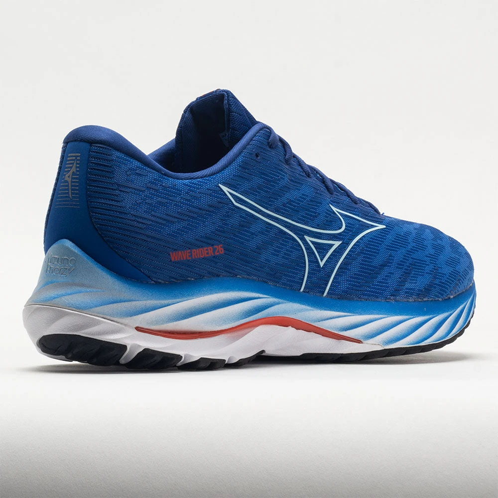 Mizuno Wave Rider 26 Mesh Men's Super Sonic/Ice Water Mizuno Wave Rider 26 Mesh Men's Super Sonic/Ice Water -Fashion Shoe Store 048653 6