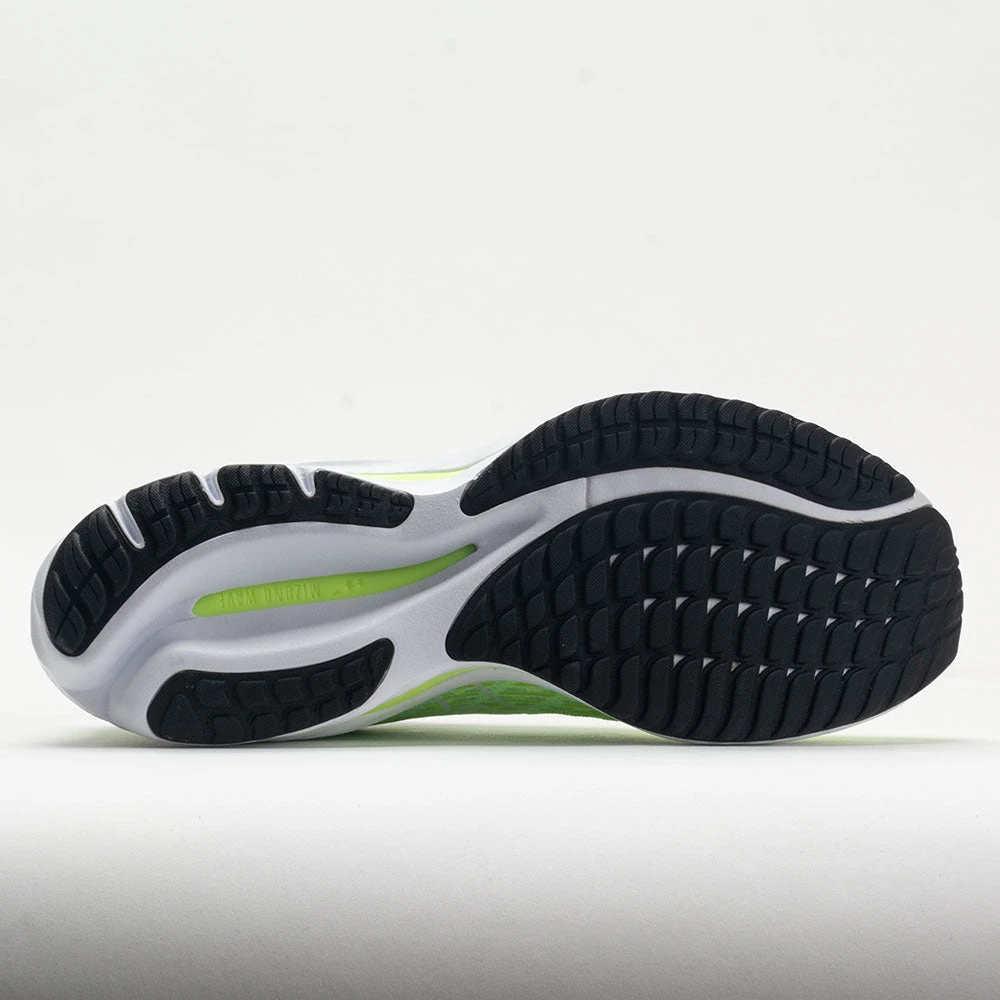 Mizuno Wave Rider 26 Men's Neo Lime/White Mizuno Wave Rider 26 Men's Neo Lime/White -Fashion Shoe Store 048659 4