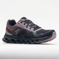 On Running On Cloudrunner Waterproof Women's Black/Grape -Fashion Shoe Store 048668 5