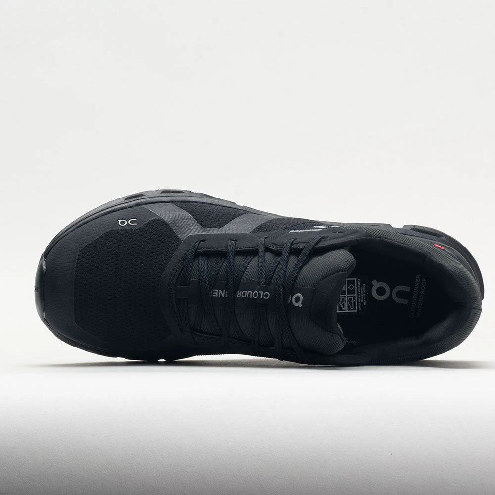 On Cloudrunner Waterproof Men's Black On Running On Cloudrunner Waterproof Men's Black -Fashion Shoe Store 048669 2