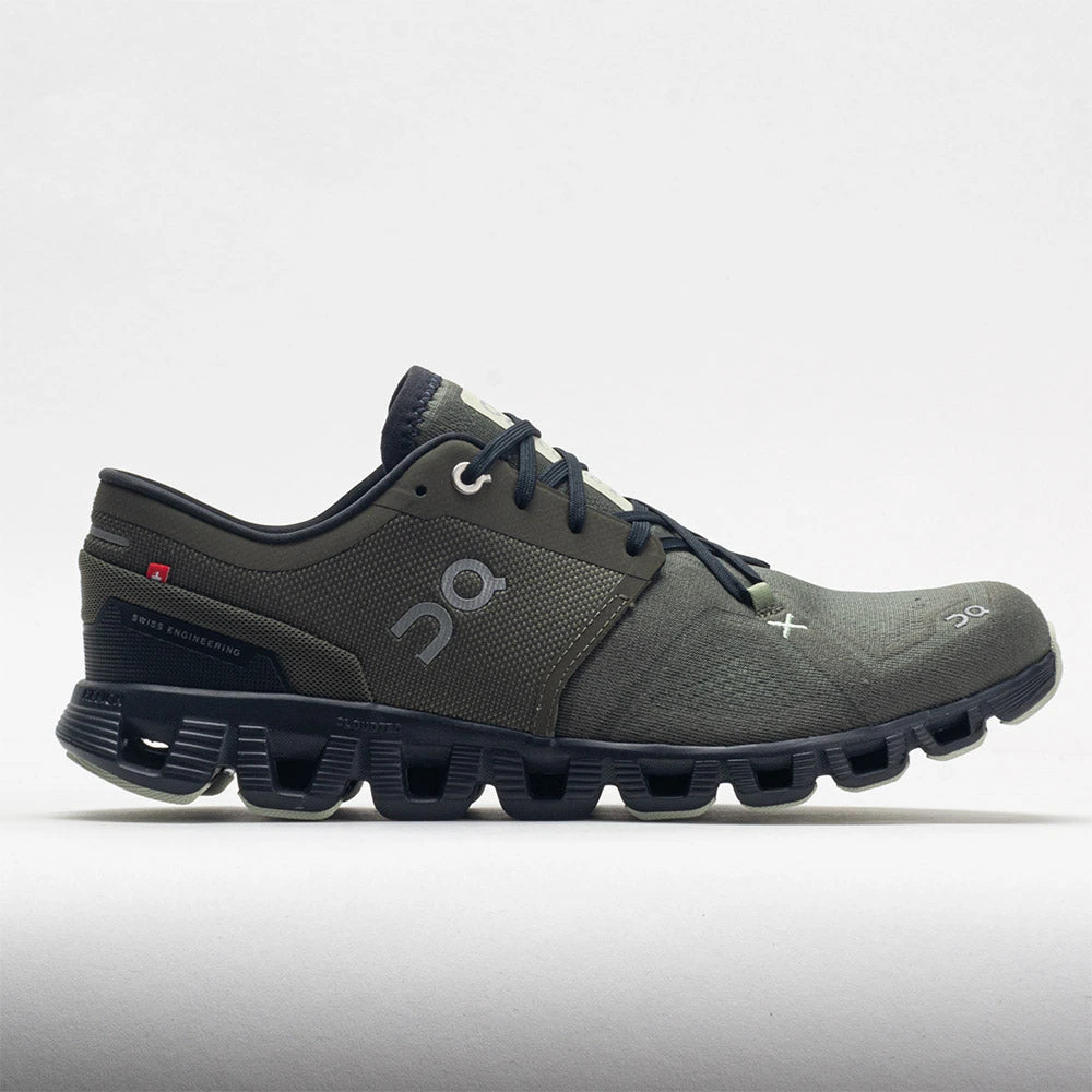 On Cloud X 3 Men's Olive/Reseda On Running On Cloud X 3 Men's Olive/Reseda -Fashion Shoe Store 048680 3