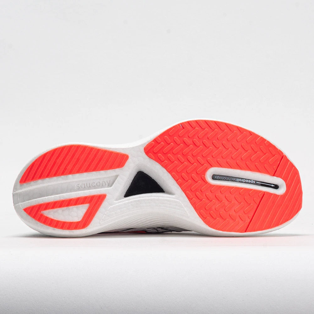 Saucony Endorphin Pro 3 Men's White/Black/VIZI Saucony Endorphin Pro 3 Men's White/Black/VIZI -Fashion Shoe Store 048684 4