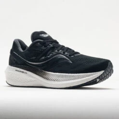 Saucony Triumph 20 Men's Black/White -Fashion Shoe Store 048728 5
