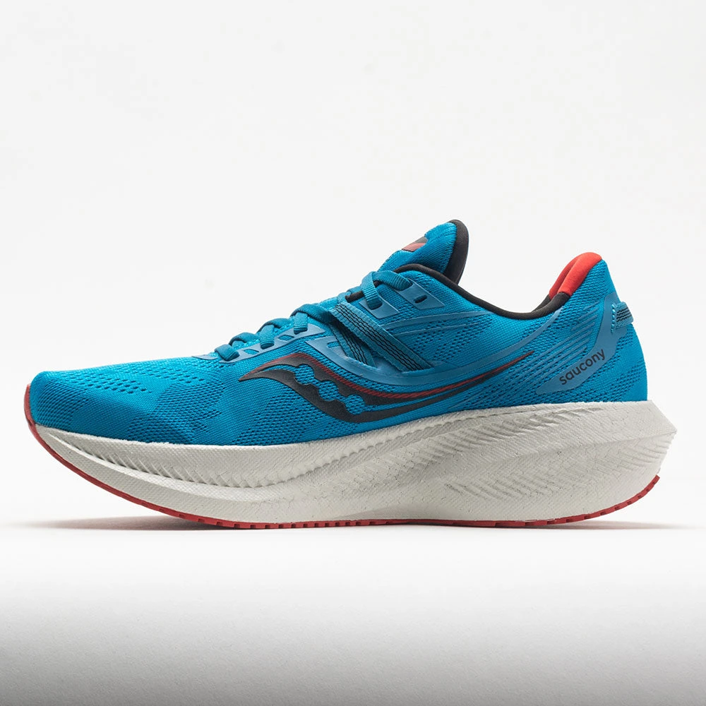 Saucony Triumph 20 Men's Ocean/Redrock Saucony Triumph 20 Men's Ocean/Redrock -Fashion Shoe Store 048730 1