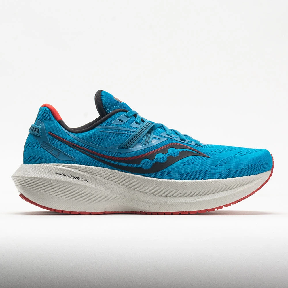 Saucony Triumph 20 Men's Ocean/Redrock Saucony Triumph 20 Men's Ocean/Redrock -Fashion Shoe Store 048730 3