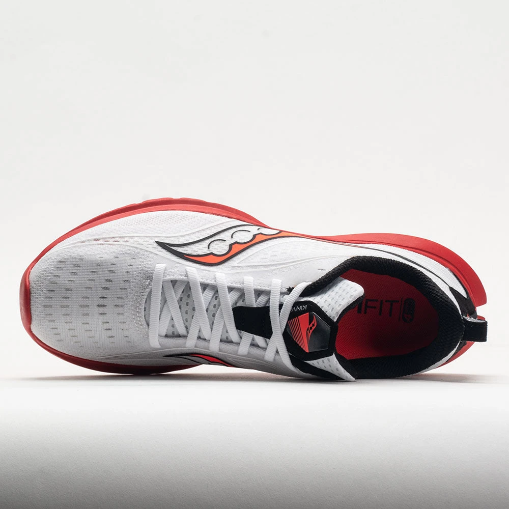 Saucony Kinvara 13 Men's White/Black/VIZI Saucony Kinvara 13 Men's White/Black/VIZI -Fashion Shoe Store 048779 2