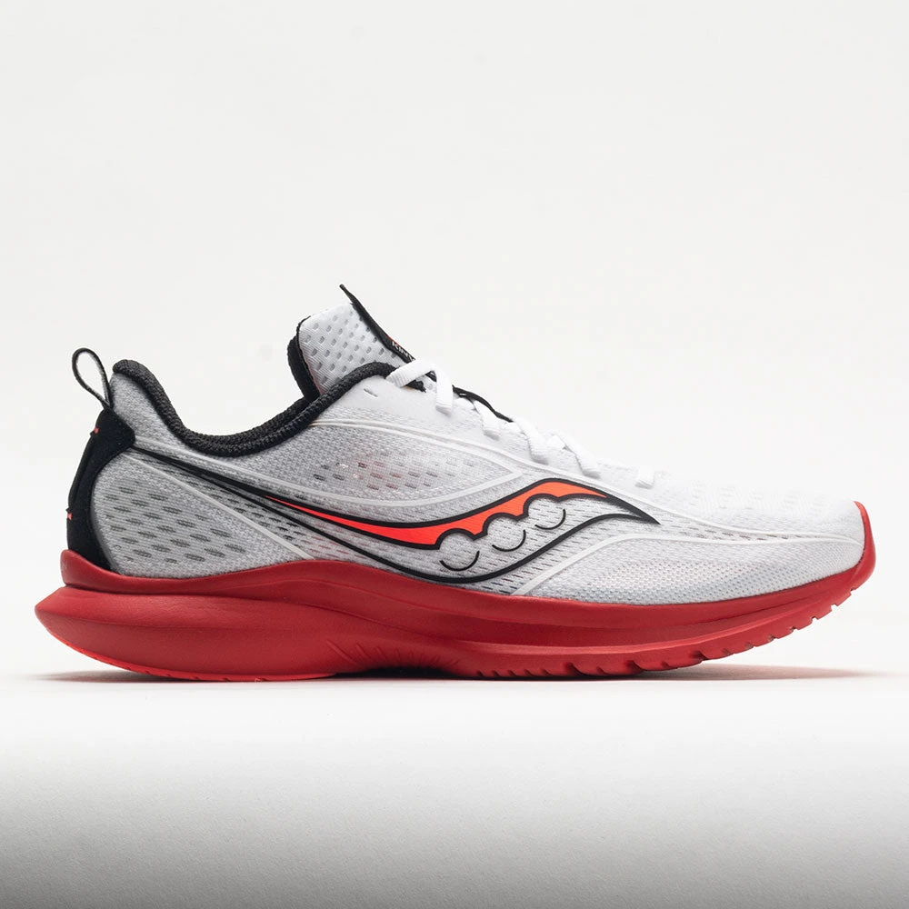 Saucony Kinvara 13 Men's White/Black/VIZI Saucony Kinvara 13 Men's White/Black/VIZI -Fashion Shoe Store 048779 3