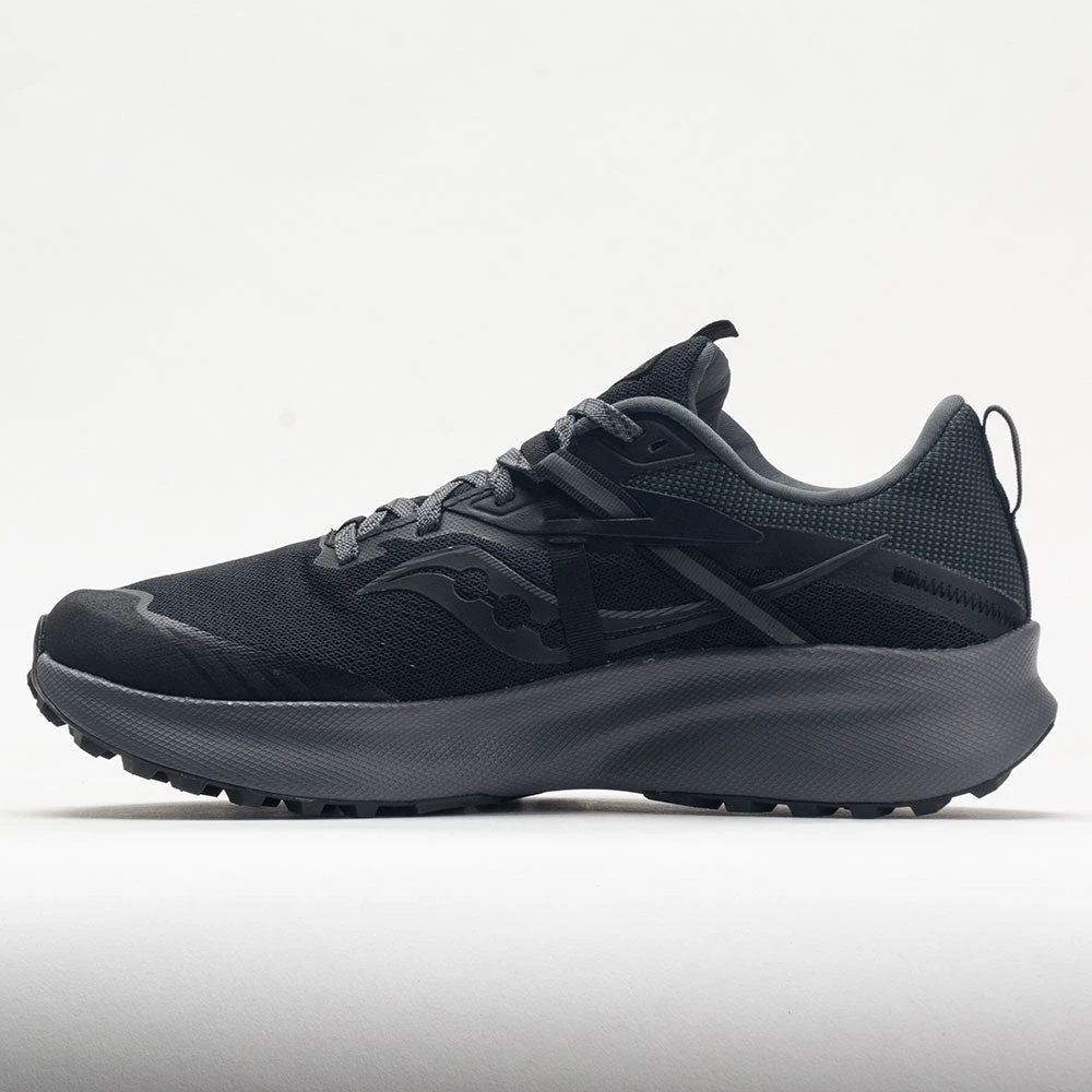 Saucony Ride 15 TR Men's Black/Charcoal Saucony Ride 15 TR Men's Black/Charcoal -Fashion Shoe Store 048790 1