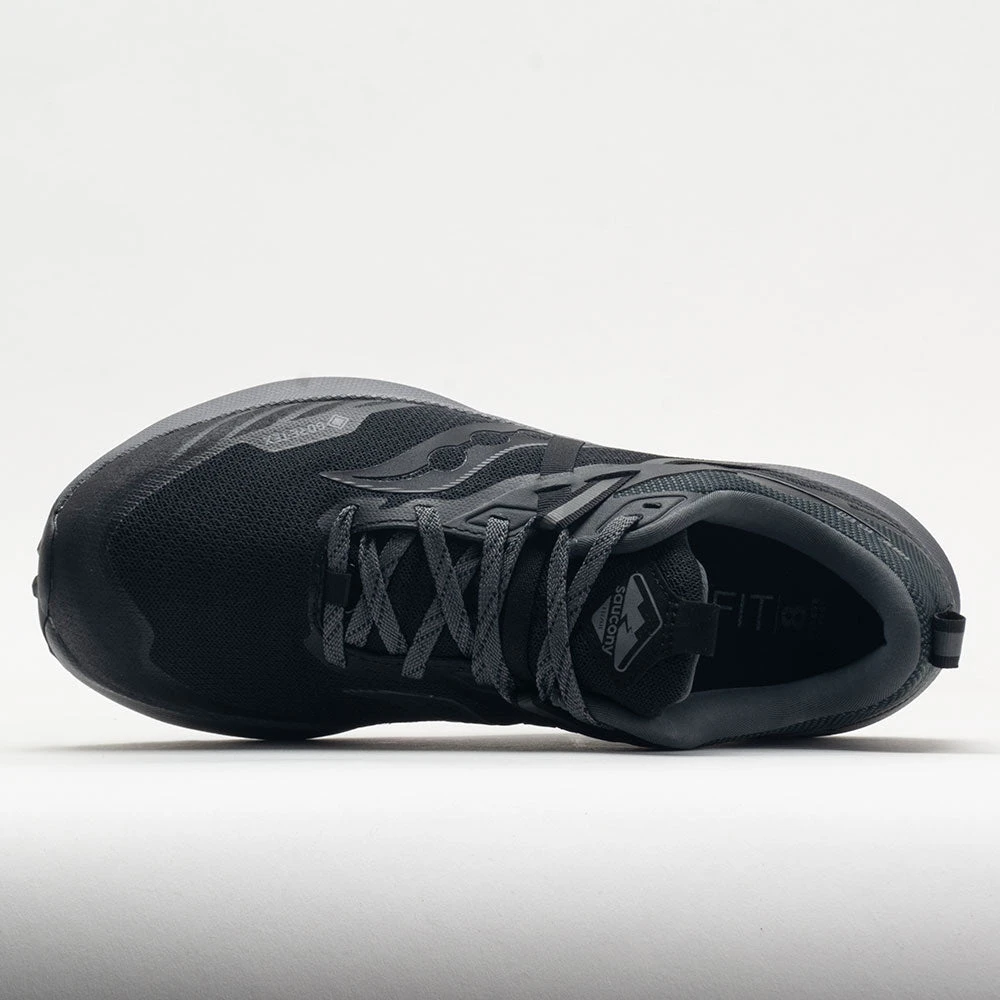 Saucony Ride 15 TR Men's Black/Charcoal Saucony Ride 15 TR Men's Black/Charcoal -Fashion Shoe Store 048790 2