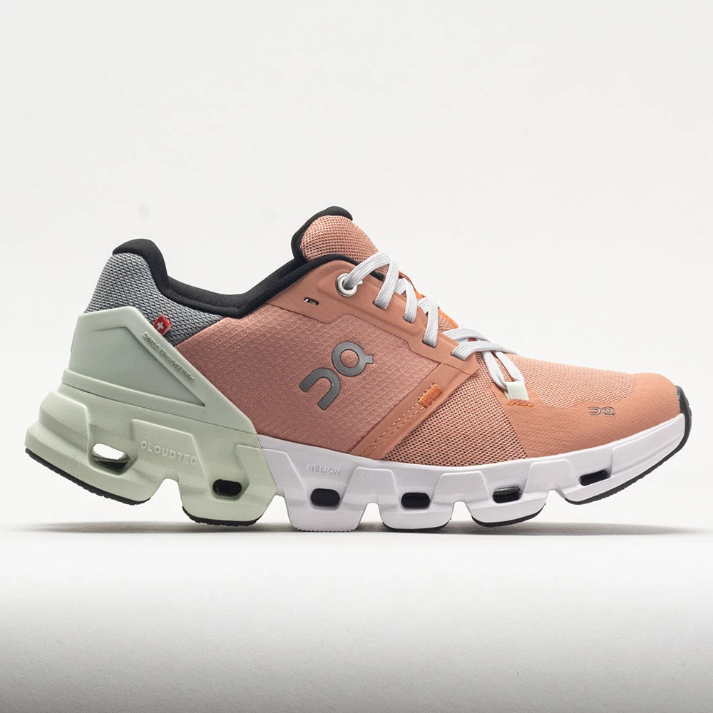 On Cloudflyer 4 Women's Peach/Aloe On Running On Cloudflyer 4 Women's Peach/Aloe -Fashion Shoe Store 048798 3