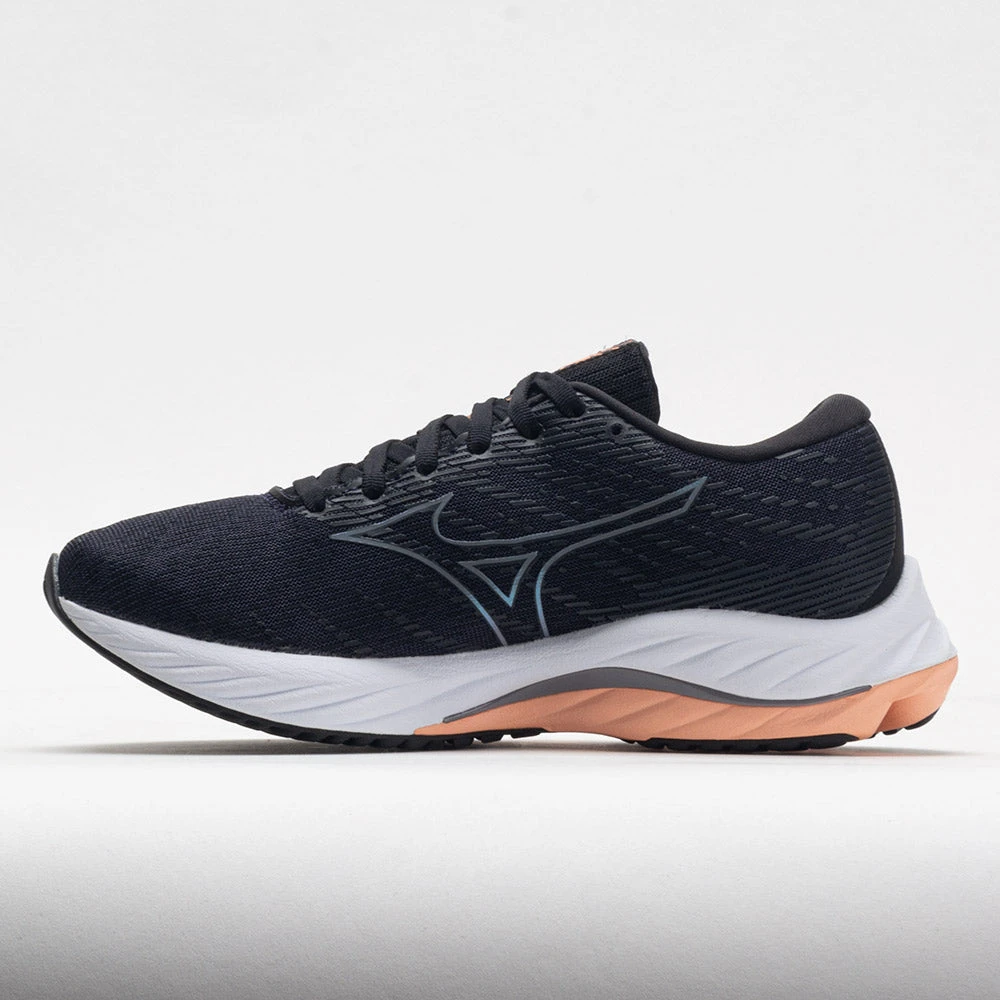 Mizuno Wave Rider 26 Mesh Women's Odyssey Grey/Quicksilver Mizuno Wave Rider 26 Mesh Women's Odyssey Grey/Quicksilver -Fashion Shoe Store 048804 1