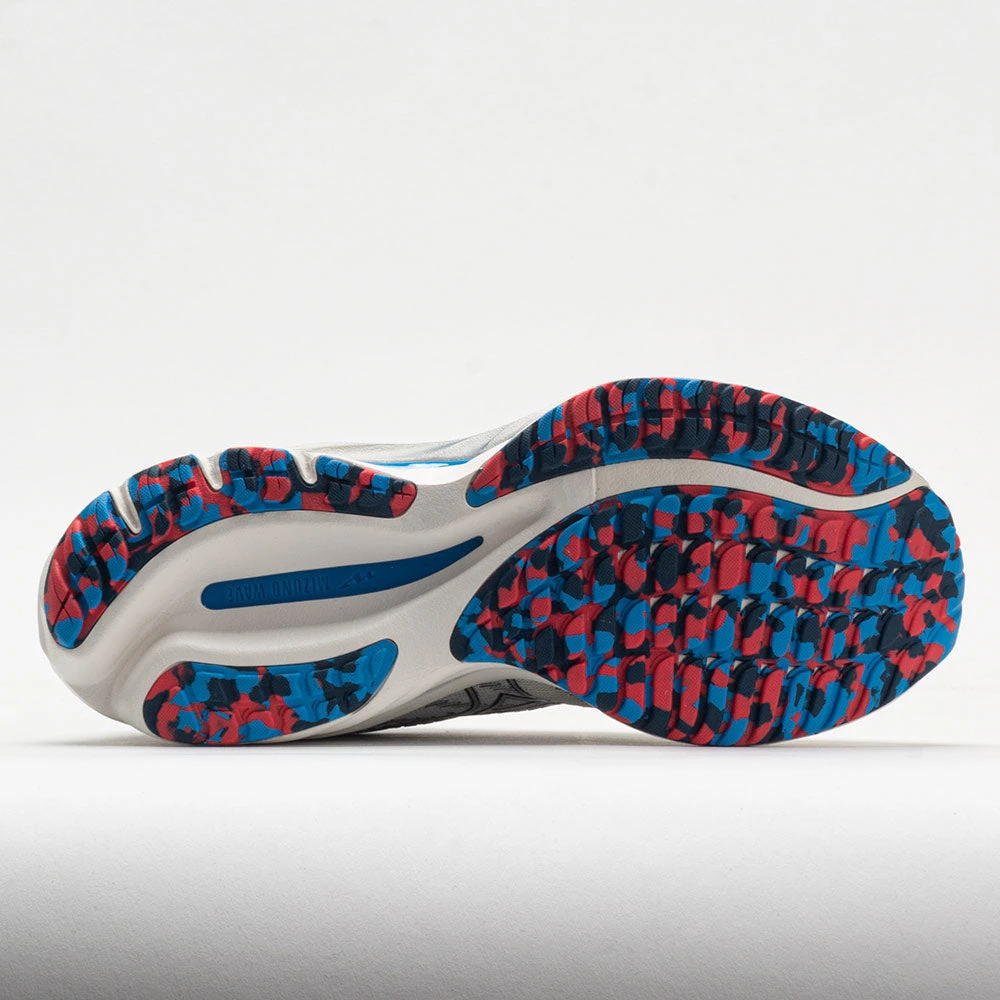 Mizuno Wave Rider 26 Mesh Women's Snow White/Silver Mizuno Wave Rider 26 Mesh Women's Snow White/Silver -Fashion Shoe Store 048805 4