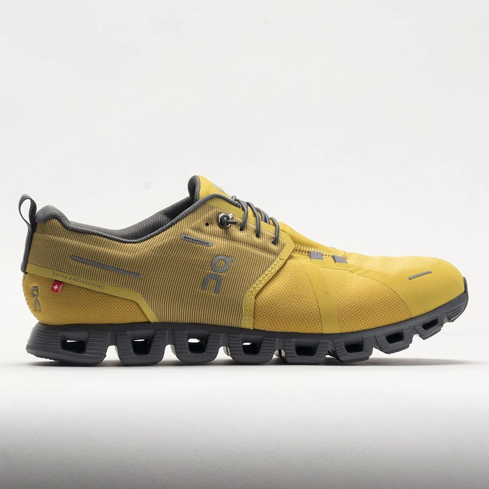On Cloud 5 Waterproof Men's Mustard/Rock On Running On Cloud 5 Waterproof Men's Mustard/Rock -Fashion Shoe Store 048864 3