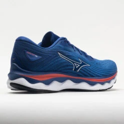 Mizuno Wave Sky 6 Men's Turkish Sea/White -Fashion Shoe Store 049118 6