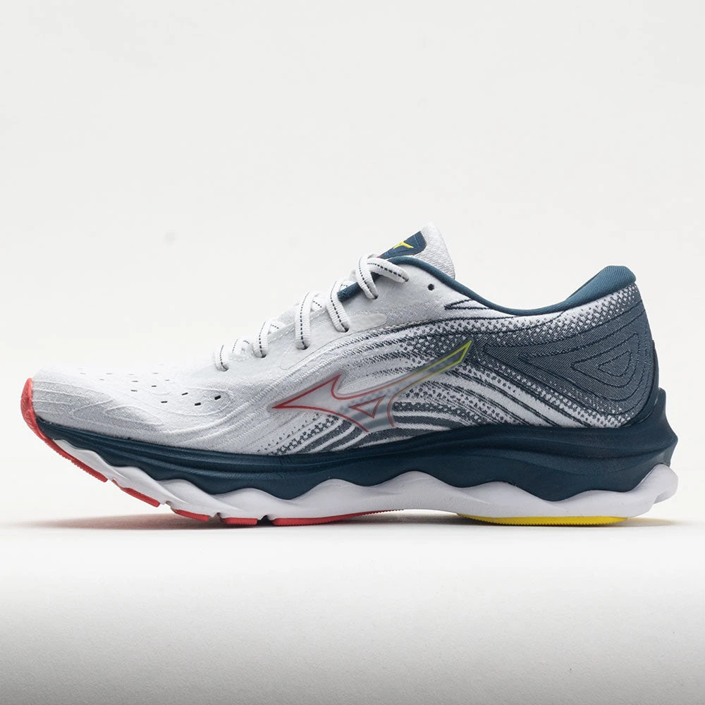 Mizuno Wave Sky 6 Women's White/Hibiscus Mizuno Wave Sky 6 Women's White/Hibiscus -Fashion Shoe Store 049119 1