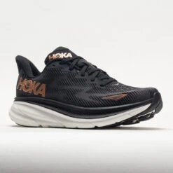HOKA Clifton 9 Women's Black/Copper -Fashion Shoe Store 049204 5