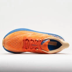 HOKA Clifton 9 Men's Vibrant Orange/Impala -Fashion Shoe Store 049211 2
