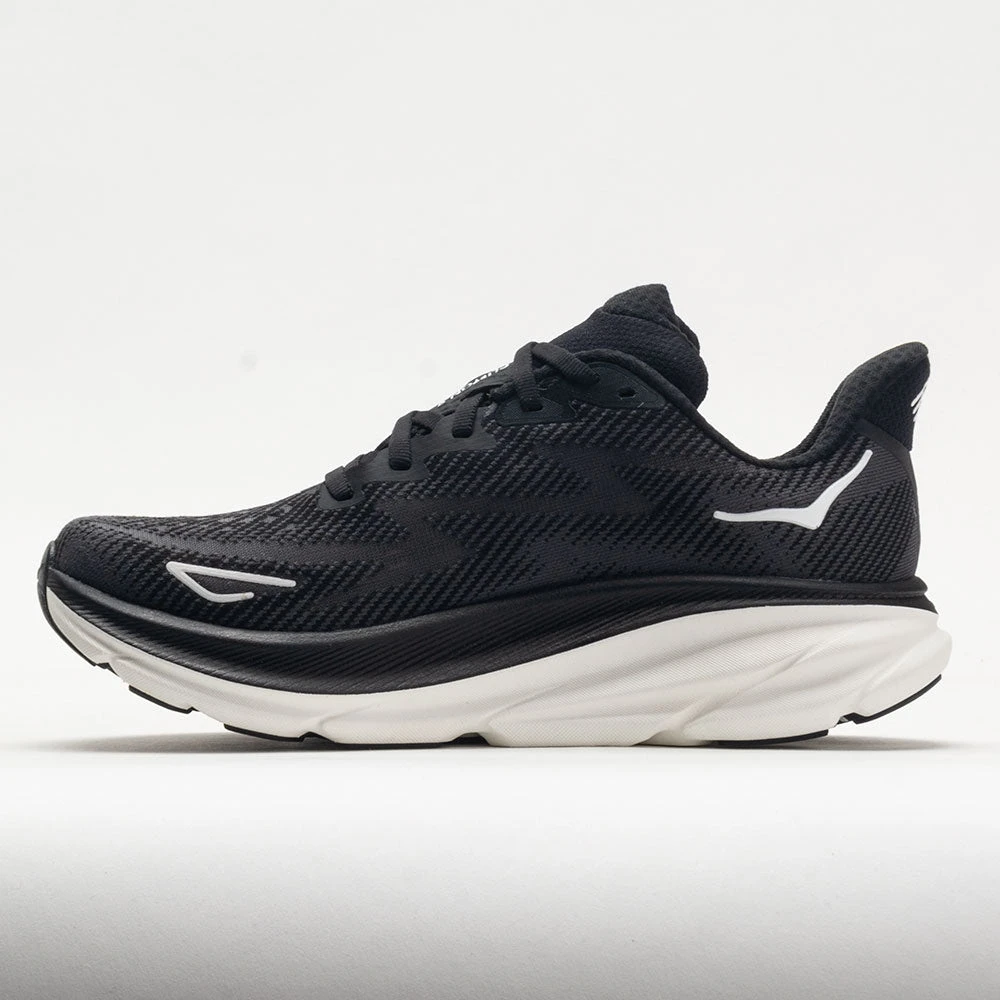 HOKA Clifton 9 Men's Black/White HOKA Clifton 9 Men's Black/White -Fashion Shoe Store 049213 1