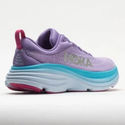 HOKA Bondi 8 Women's Chalk Violet/Pastel Lilac -Fashion Shoe Store 049223 6
