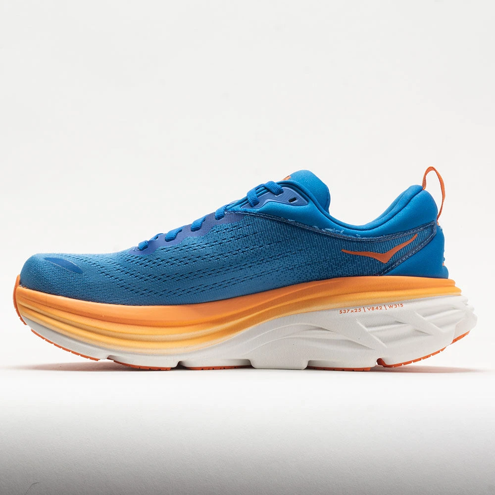 HOKA Bondi 8 Men's Coastal Sky/Vibrant Orange HOKA Bondi 8 Men's Coastal Sky/Vibrant Orange -Fashion Shoe Store 049225 1