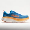 HOKA Bondi 8 Men's Coastal Sky/Vibrant Orange -Fashion Shoe Store 049225 3