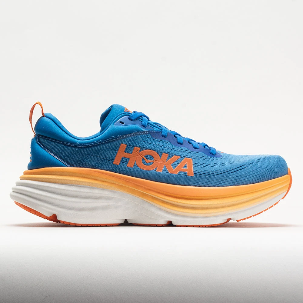 HOKA Bondi 8 Men's Coastal Sky/Vibrant Orange HOKA Bondi 8 Men's Coastal Sky/Vibrant Orange -Fashion Shoe Store 049225 3
