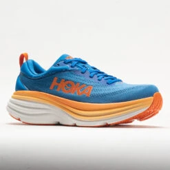 HOKA Bondi 8 Men's Coastal Sky/Vibrant Orange 6 HOKA Bondi 8 Men's Coastal Sky/Vibrant Orange -Fashion Shoe Store 049225 5
