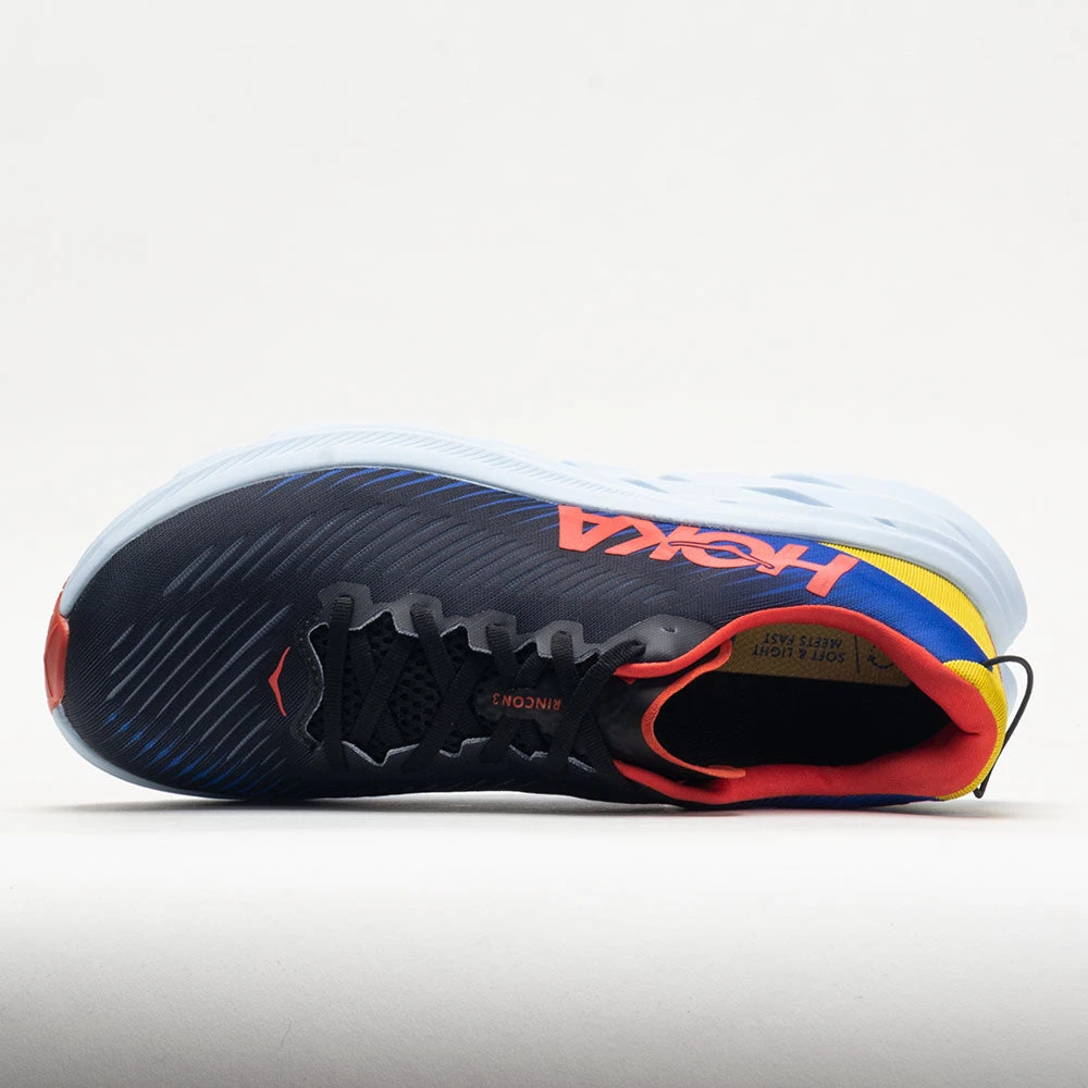 HOKA Rincon 3 Men's Black/Dazzling Blue HOKA Rincon 3 Men's Black/Dazzling Blue -Fashion Shoe Store 049236 2