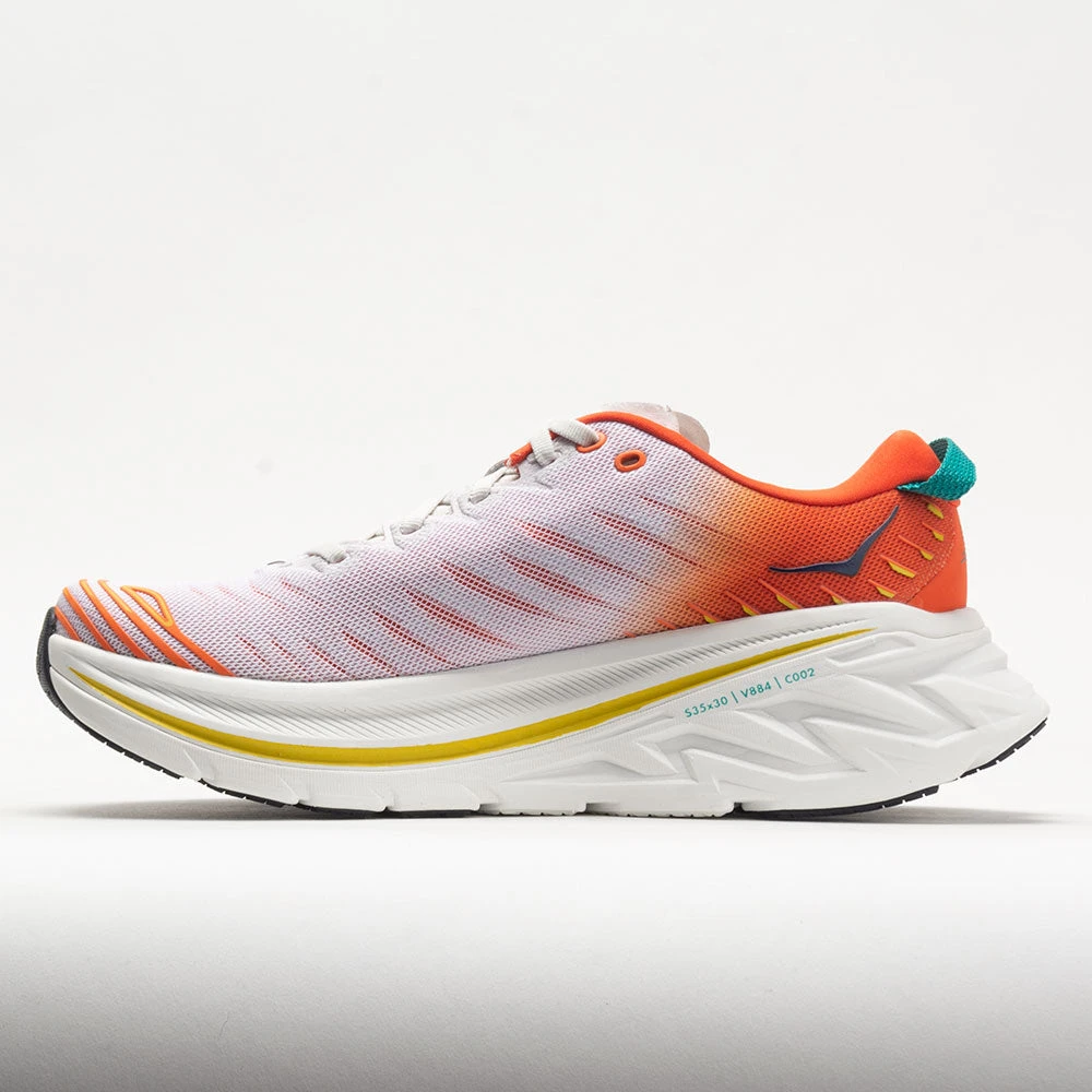 HOKA Bondi X Men's Blanc de Blanc/Flame HOKA Bondi X Men's Blanc De Blanc/Flame -Fashion Shoe Store 049244 1