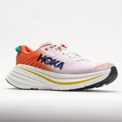 HOKA Bondi X Men's Blanc De Blanc/Flame 6 HOKA Bondi X Men's Blanc De Blanc/Flame -Fashion Shoe Store 049244 5
