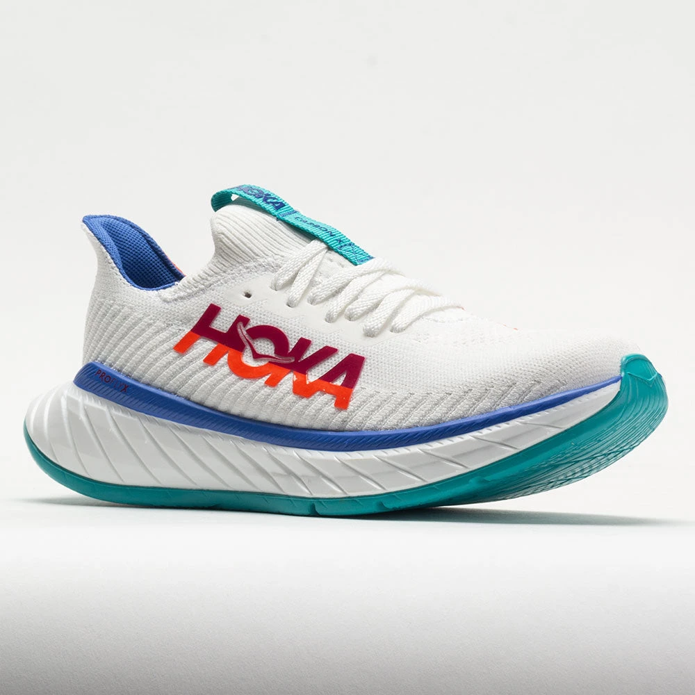 HOKA Carbon X 3 Men's White/Flame HOKA Carbon X 3 Men's White/Flame -Fashion Shoe Store 049246 5