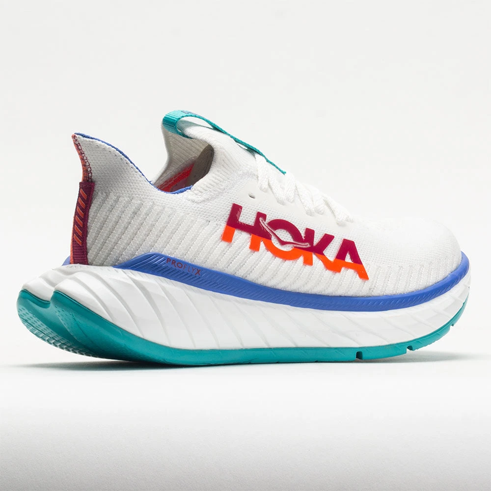 HOKA Carbon X 3 Men's White/Flame HOKA Carbon X 3 Men's White/Flame -Fashion Shoe Store 049246 6
