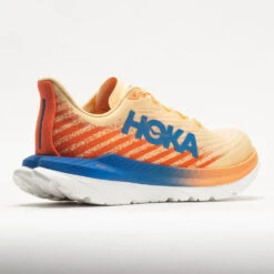 HOKA Mach 5 Men's Impala/Vibrant Orange -Fashion Shoe Store 049255 6