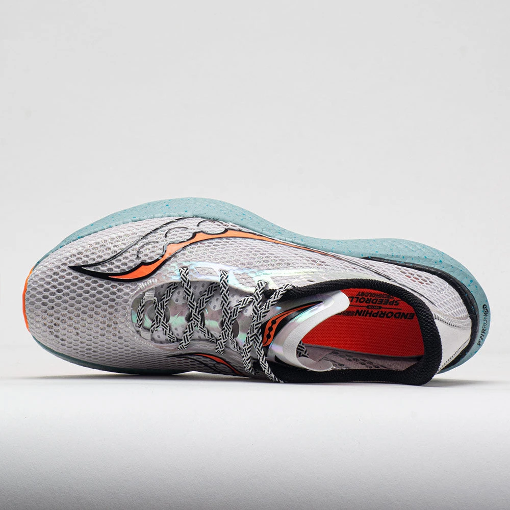 Saucony Endorphin Pro 3 Men's Fog/VIZI Orange Saucony Endorphin Pro 3 Men's Fog/VIZI Orange -Fashion Shoe Store 049312 2