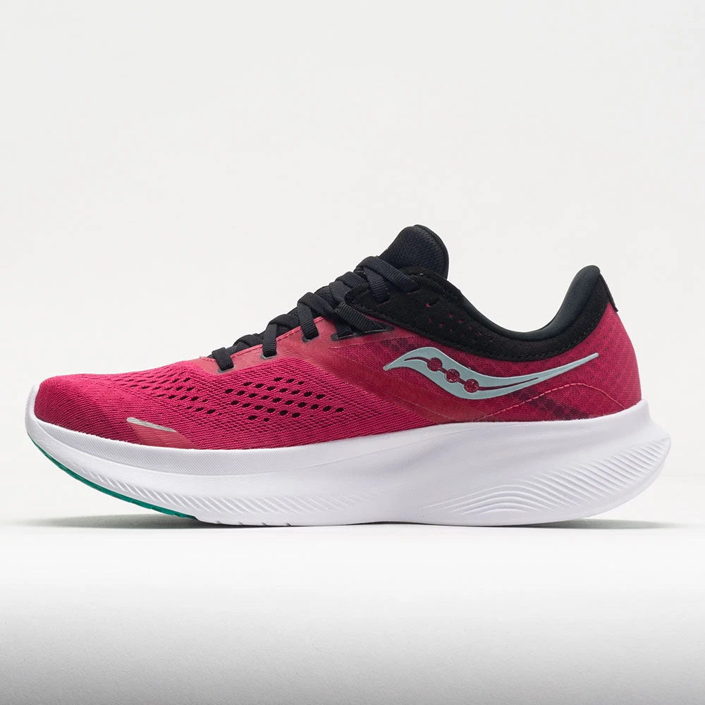 Saucony Ride 16 Women's Rose/Black Saucony Ride 16 Women's Rose/Black -Fashion Shoe Store 049351 1