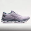 Mizuno Wave Sky 6 Women's Pastel Lilac/White -Fashion Shoe Store 049691 3
