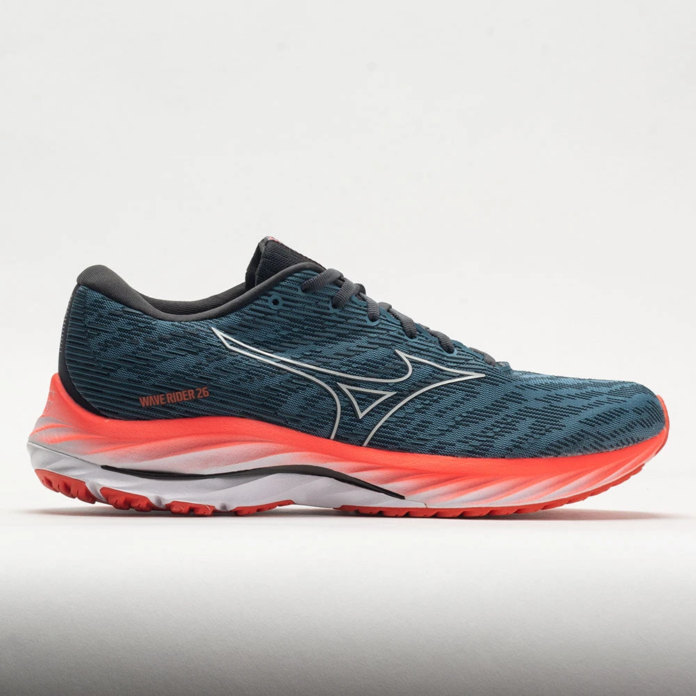 Mizuno Wave Rider 26 Men's Provincial Blue/Nimbus Cloud Mizuno Wave Rider 26 Men's Provincial Blue/Nimbus Cloud -Fashion Shoe Store 049694 3