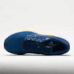 Mizuno Wave Rider 26 Mesh Men's Snorkel Blue/Vaporous Grey 4 Mizuno Wave Rider 26 Mesh Men's Snorkel Blue/Vaporous Grey -Fashion Shoe Store 049695 2