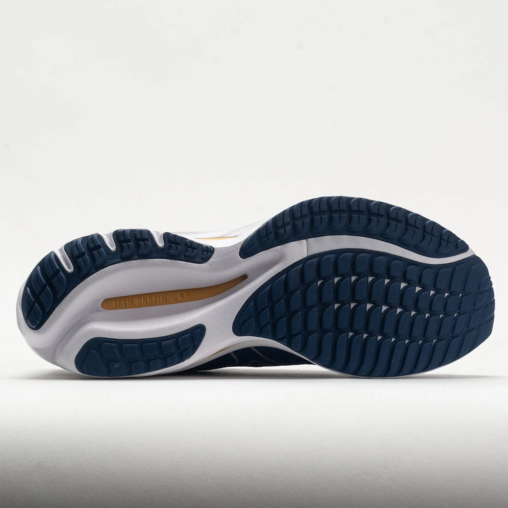 Mizuno Wave Rider 26 Mesh Men's Snorkel Blue/Vaporous Grey Mizuno Wave Rider 26 Mesh Men's Snorkel Blue/Vaporous Grey -Fashion Shoe Store 049695 4