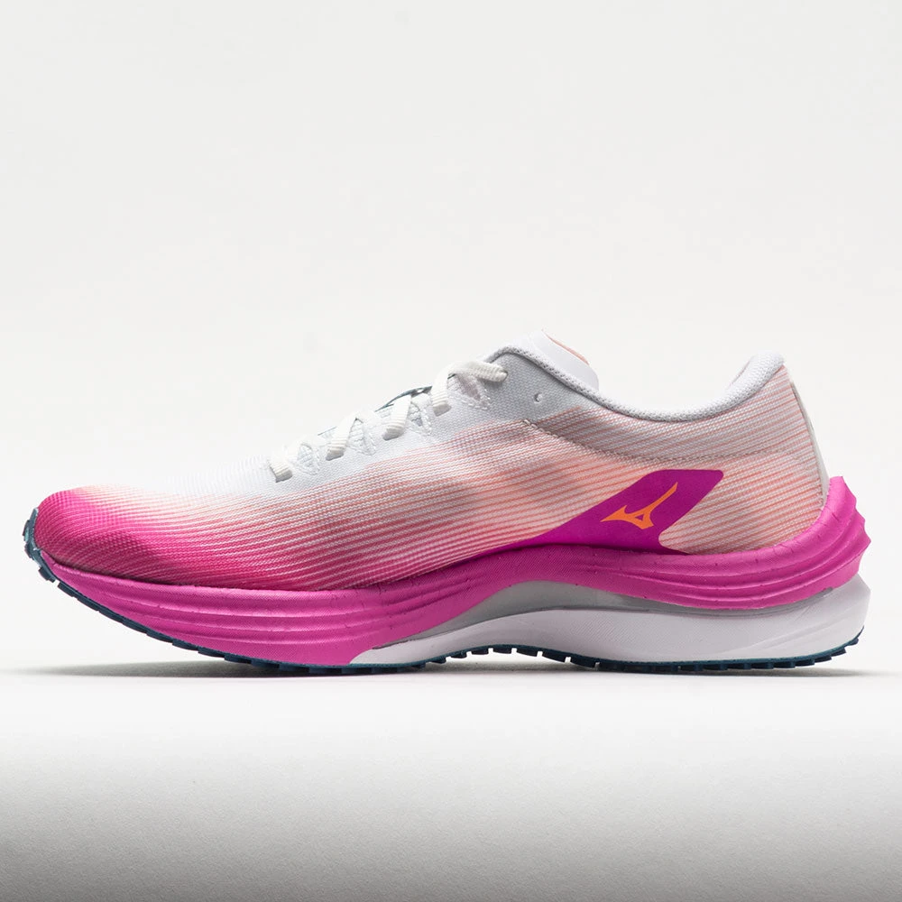 Mizuno Wave Rebellion Flash Women's White/Silver Mizuno Wave Rebellion Flash Women's White/Silver -Fashion Shoe Store 049705 1