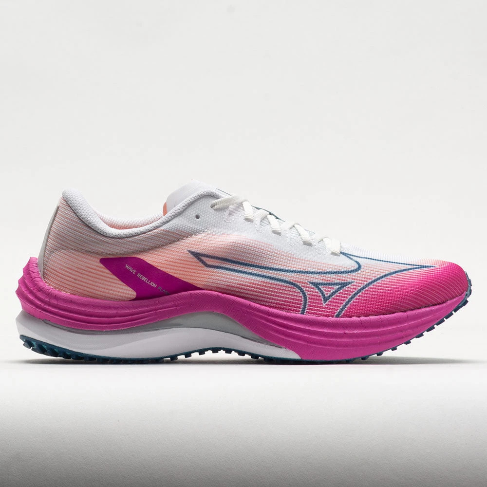 Mizuno Wave Rebellion Flash Women's White/Silver Mizuno Wave Rebellion Flash Women's White/Silver -Fashion Shoe Store 049705 3