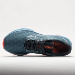 Mizuno Wave Inspire 19 Men's Provincial Blue/White -Fashion Shoe Store 049707 2