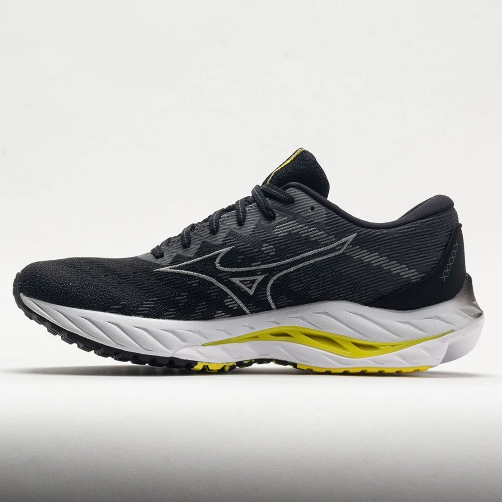 Mizuno Wave Inspire 19 Knit Men's Black/Nimbus Cloud Mizuno Wave Inspire 19 Knit Men's Black/Nimbus Cloud -Fashion Shoe Store 049712 1