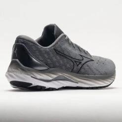 Mizuno Wave Inspire 19 Knit Men's Ultimate Grey/Black -Fashion Shoe Store 049714 6
