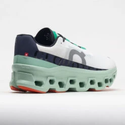 On Running On Cloudmonster Women's Undyed White/Creek -Fashion Shoe Store 049723 6