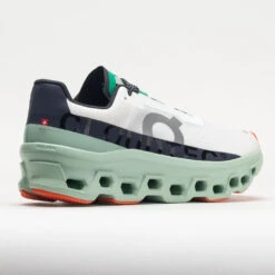 On Running On Cloudmonster Men's Undyed White/Creek -Fashion Shoe Store 049725 6