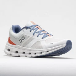 On Running On Cloudrunner Women's Undyed White/Flame -Fashion Shoe Store 049726 5