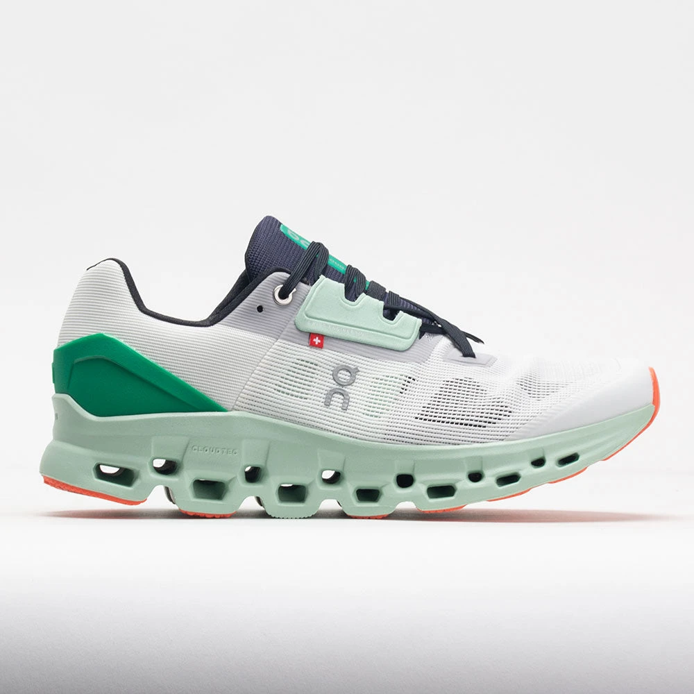 On Cloudstratus Men's Undyed White/Creek On Running On Cloudstratus Men's Undyed White/Creek -Fashion Shoe Store 049731 3